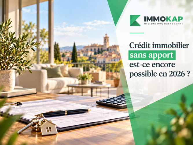 Crédit immobilier sans apport en 2026 pour financer l’achat d’un bien immobilier