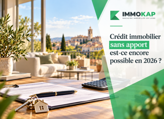 Crédit immobilier sans apport en 2026 pour financer l’achat d’un bien immobilier