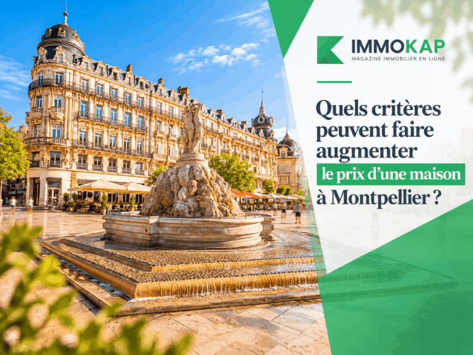 Fontaine et immobilier à Montpellier