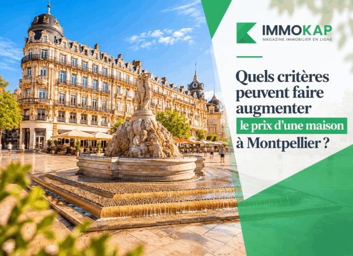 Fontaine et immobilier à Montpellier