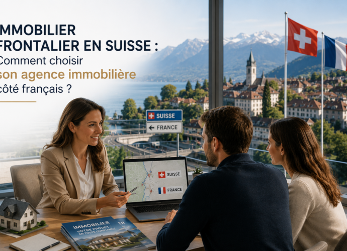 Immobilier frontalier en Suisse : logement côté français près de Genève