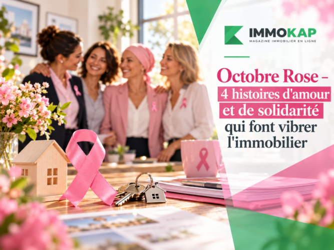 Don pour Octobre Rose : 4 histoires d'amour et de solidarité dans l'immobilier