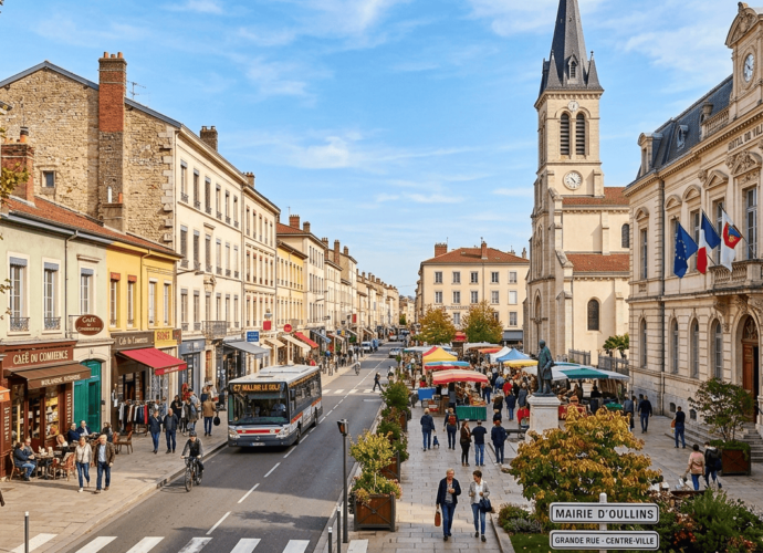 agence immobilière à Oullins