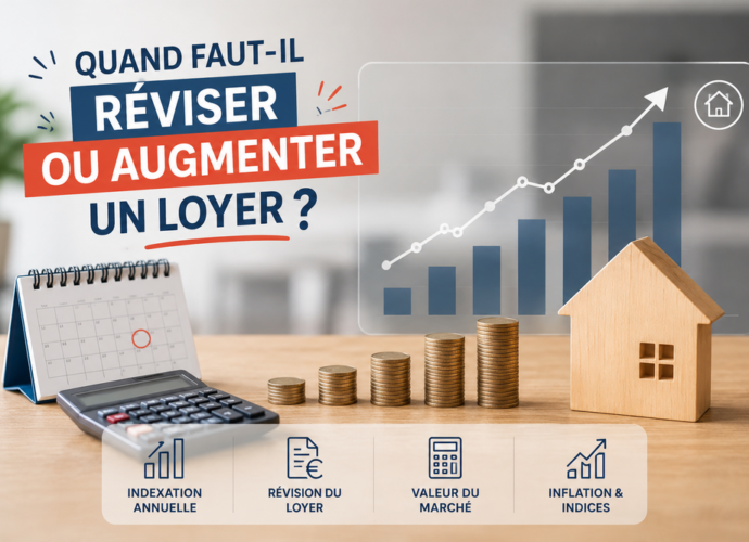 Propriétaire calculant comment augmenter un loyer d'un locataire selon les règles en vigueur.