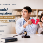 Indemnité d'occupation pour un couple non marié après une séparation : calcul des droits des indivisaires sur un bien immobilier