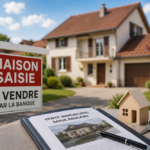 Maison saisie par la banque à vendre près de Mulhouse, façade d'une maison disponible à la vente après une procédure de saisie.