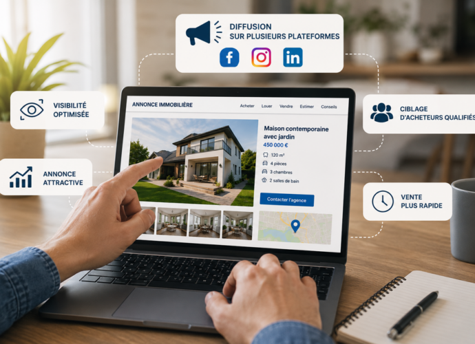 visibilité de l'annonce pour vendre pour vendre un bien rapidement